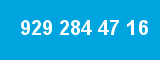 929 284 47 16 929 284 47 16